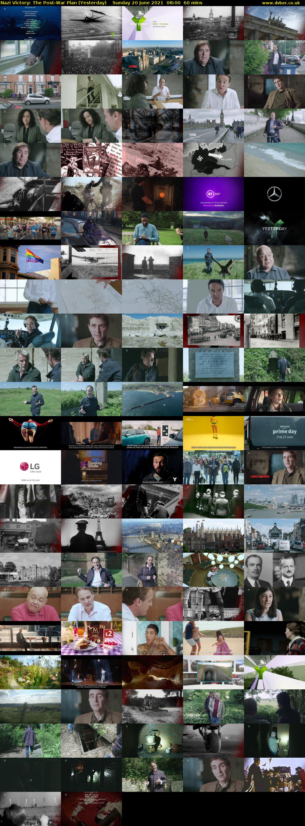 Nazi Victory: The Post-War Plan (Yesterday) Sunday 20 June 2021 08:00 - 09:00