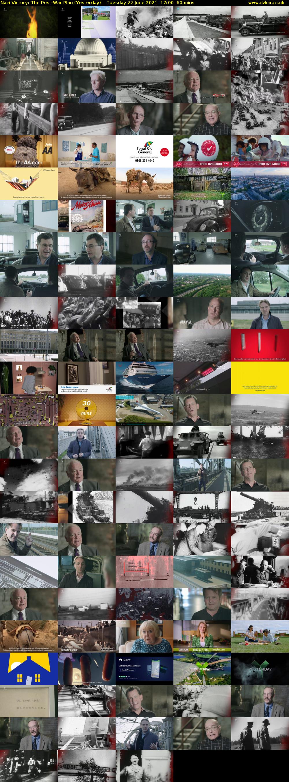 Nazi Victory: The Post-War Plan (Yesterday) Tuesday 22 June 2021 17:00 - 18:00