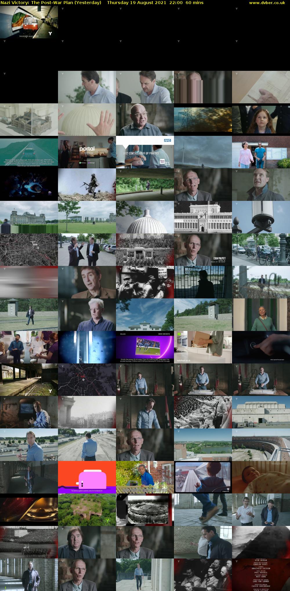 Nazi Victory: The Post-War Plan (Yesterday) Thursday 19 August 2021 22:00 - 23:00