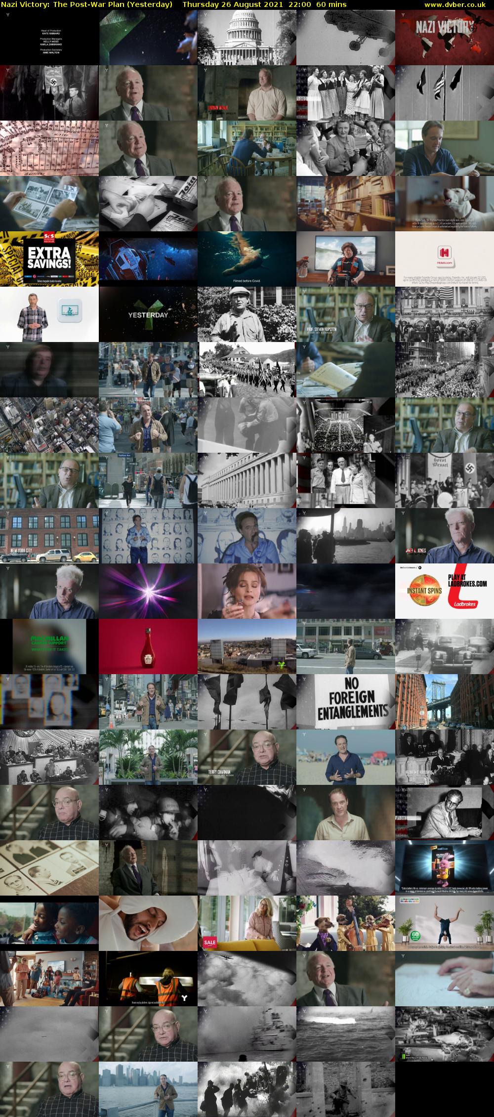 Nazi Victory: The Post-War Plan (Yesterday) Thursday 26 August 2021 22:00 - 23:00