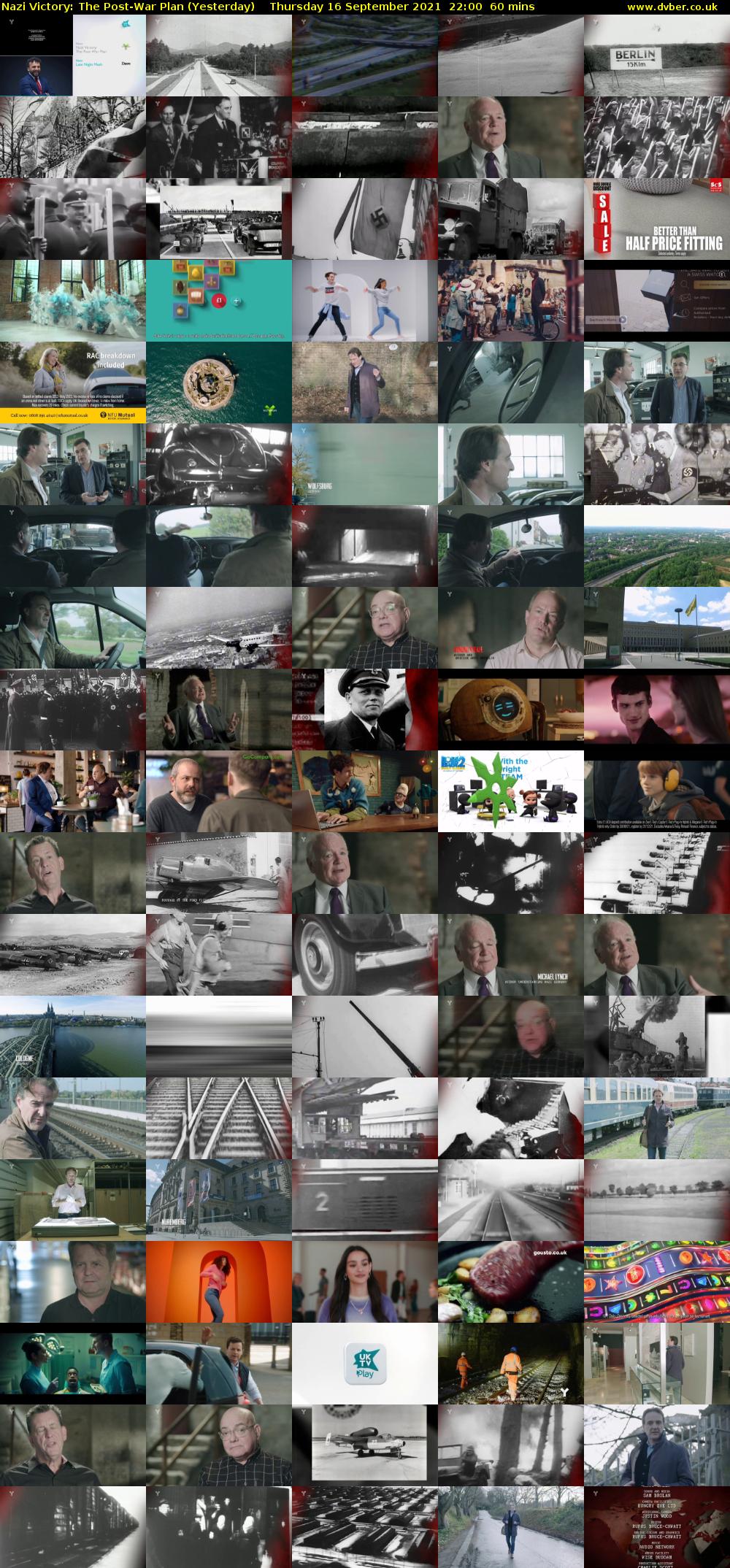 Nazi Victory: The Post-War Plan (Yesterday) Thursday 16 September 2021 22:00 - 23:00
