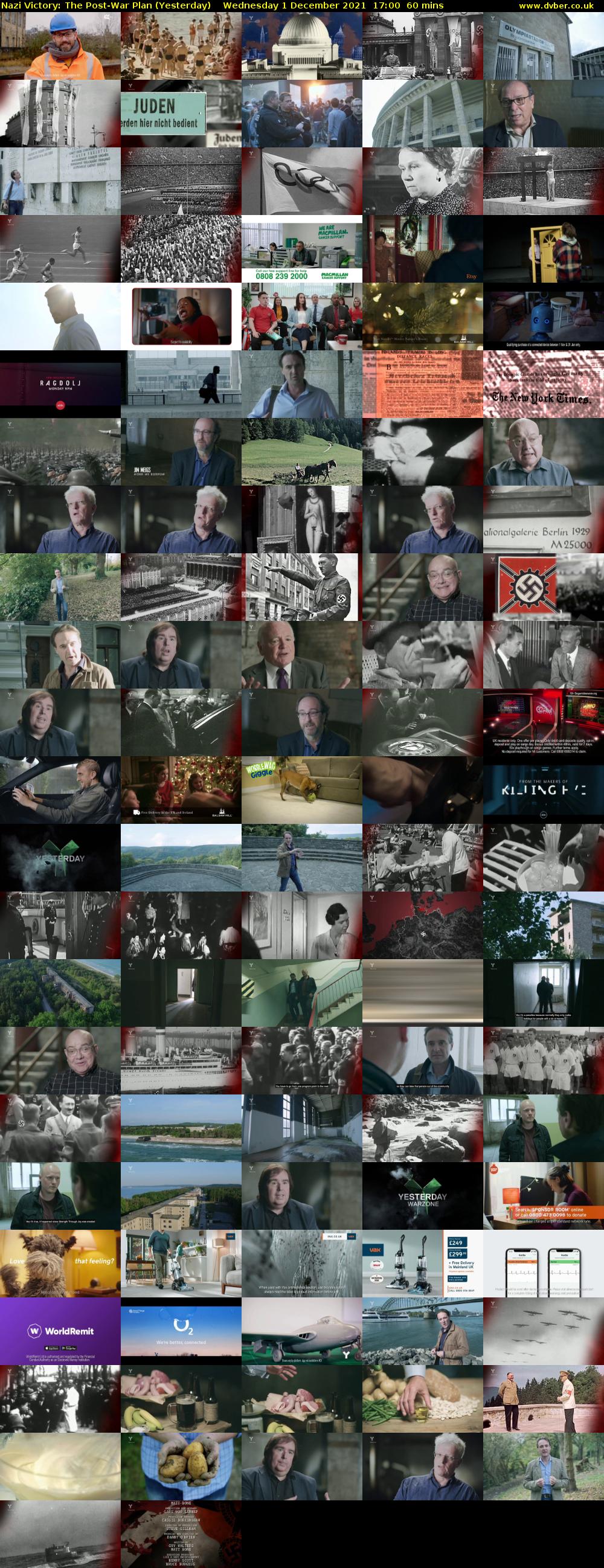 Nazi Victory: The Post-War Plan (Yesterday) Wednesday 1 December 2021 17:00 - 18:00