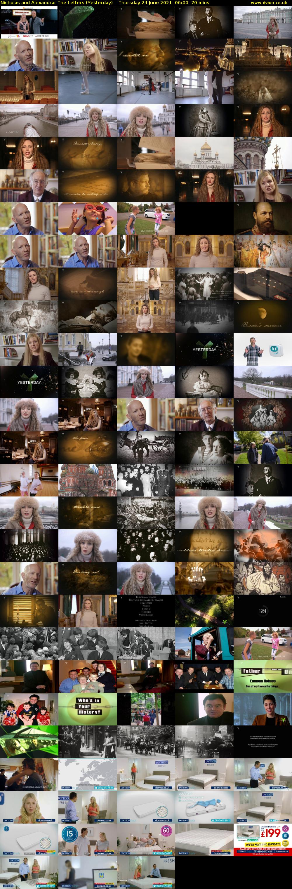 Nicholas and Alexandra: The Letters (Yesterday) Thursday 24 June 2021 06:00 - 07:10