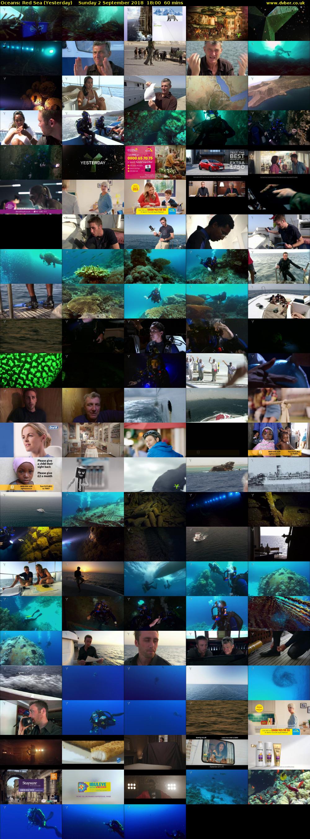 Oceans: Red Sea (Yesterday) Sunday 2 September 2018 18:00 - 19:00