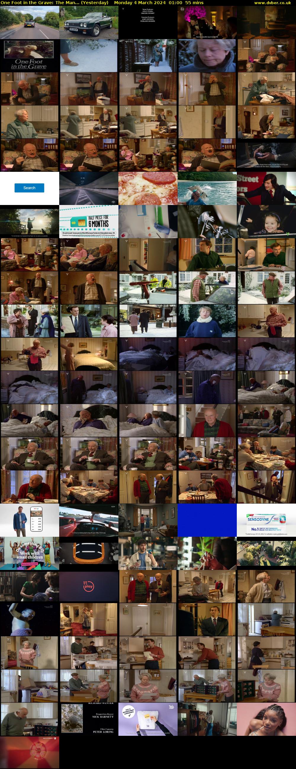 One Foot in the Grave: The Man... (Yesterday) Monday 4 March 2024 01:00 - 01:55