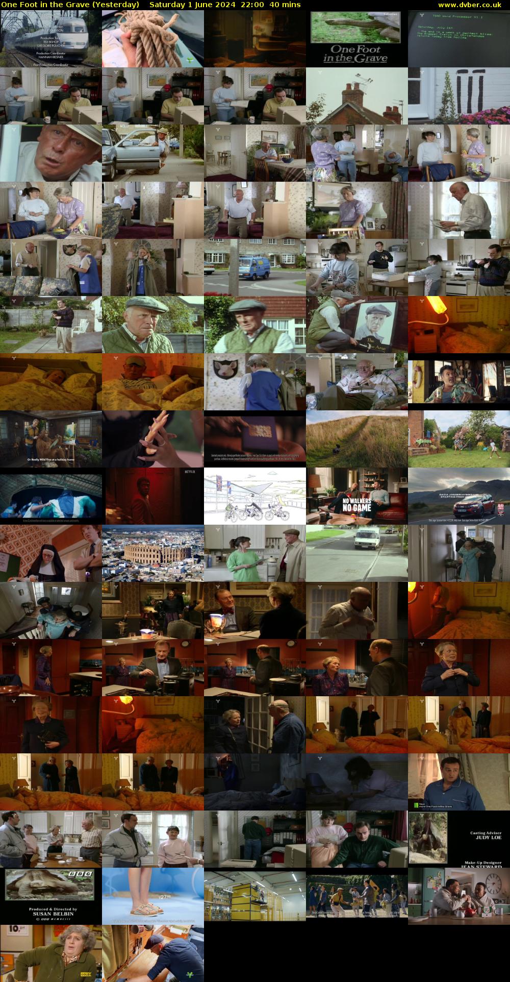 One Foot in the Grave (Yesterday) Saturday 1 June 2024 22:00 - 22:40