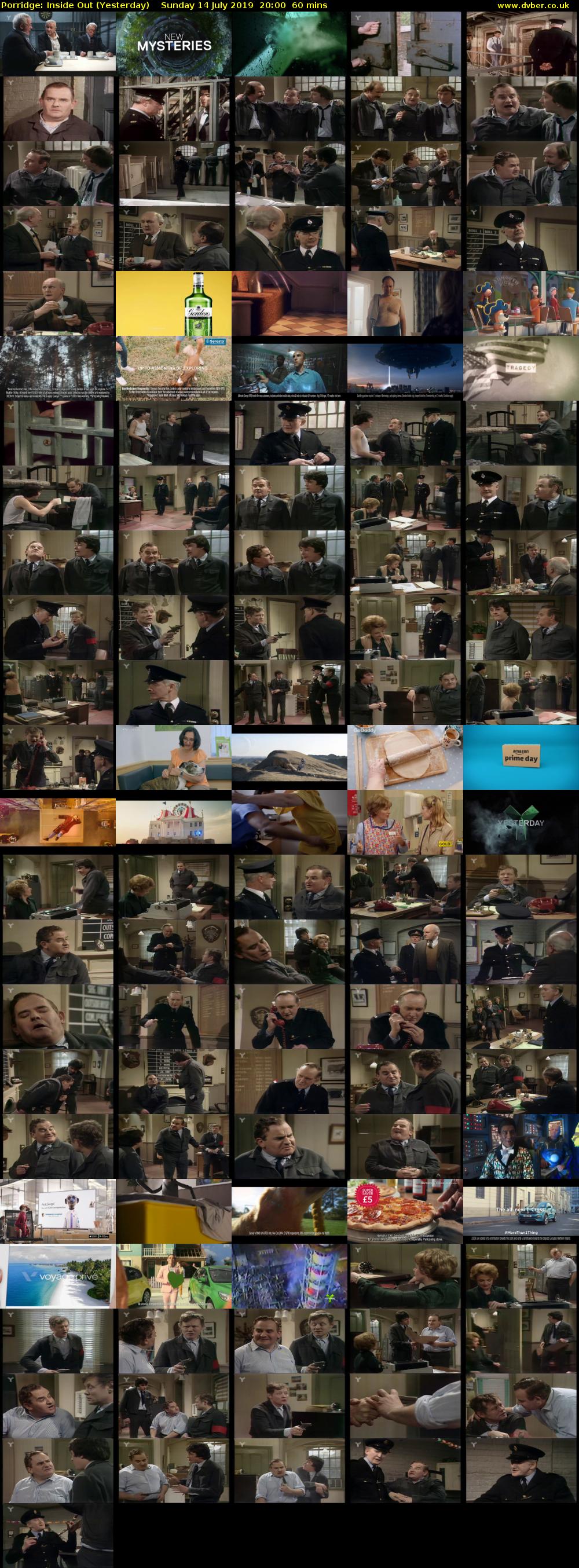 Porridge: Inside Out (Yesterday) Sunday 14 July 2019 20:00 - 21:00