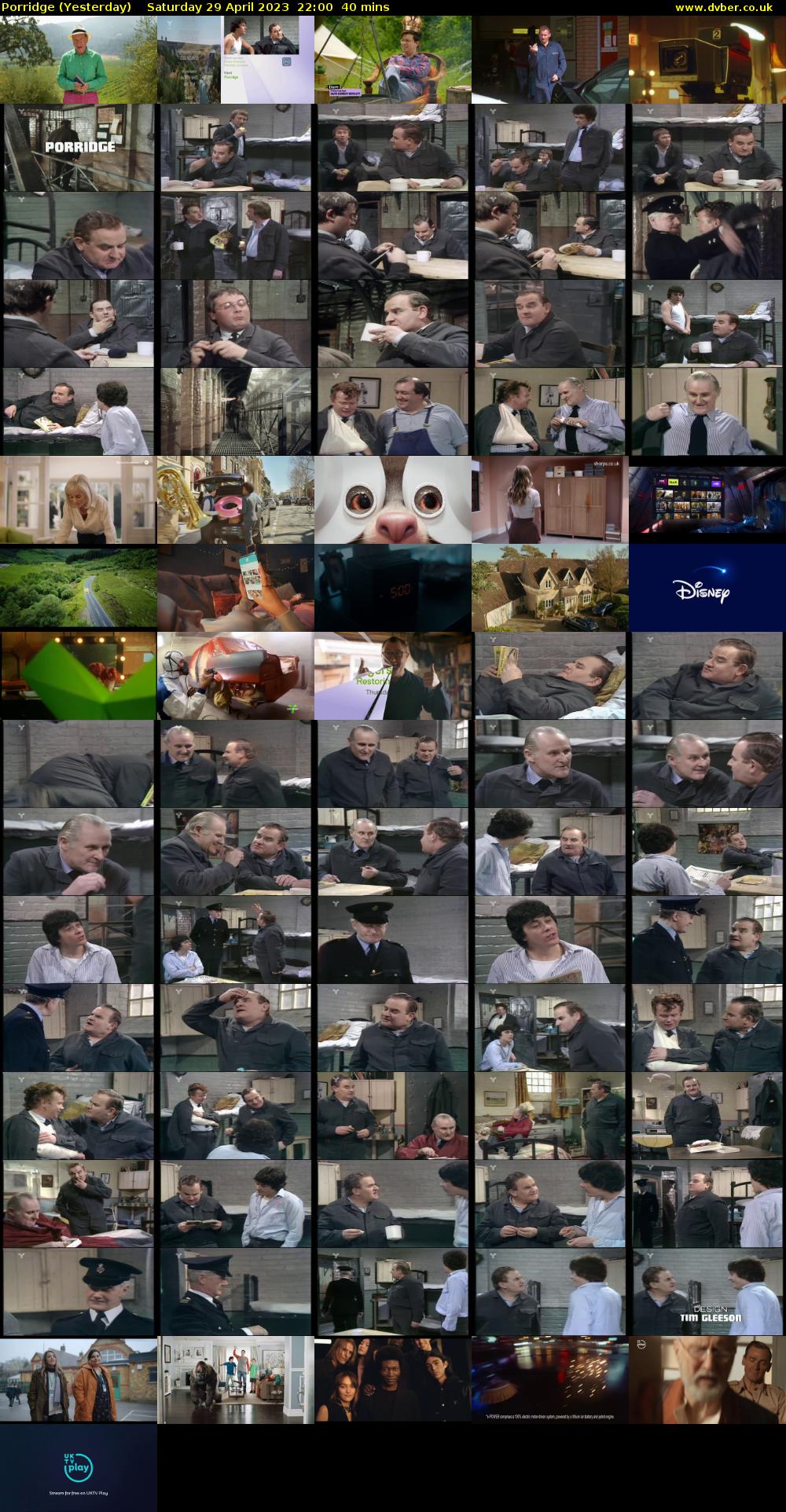 Porridge (Yesterday) Saturday 29 April 2023 22:00 - 22:40