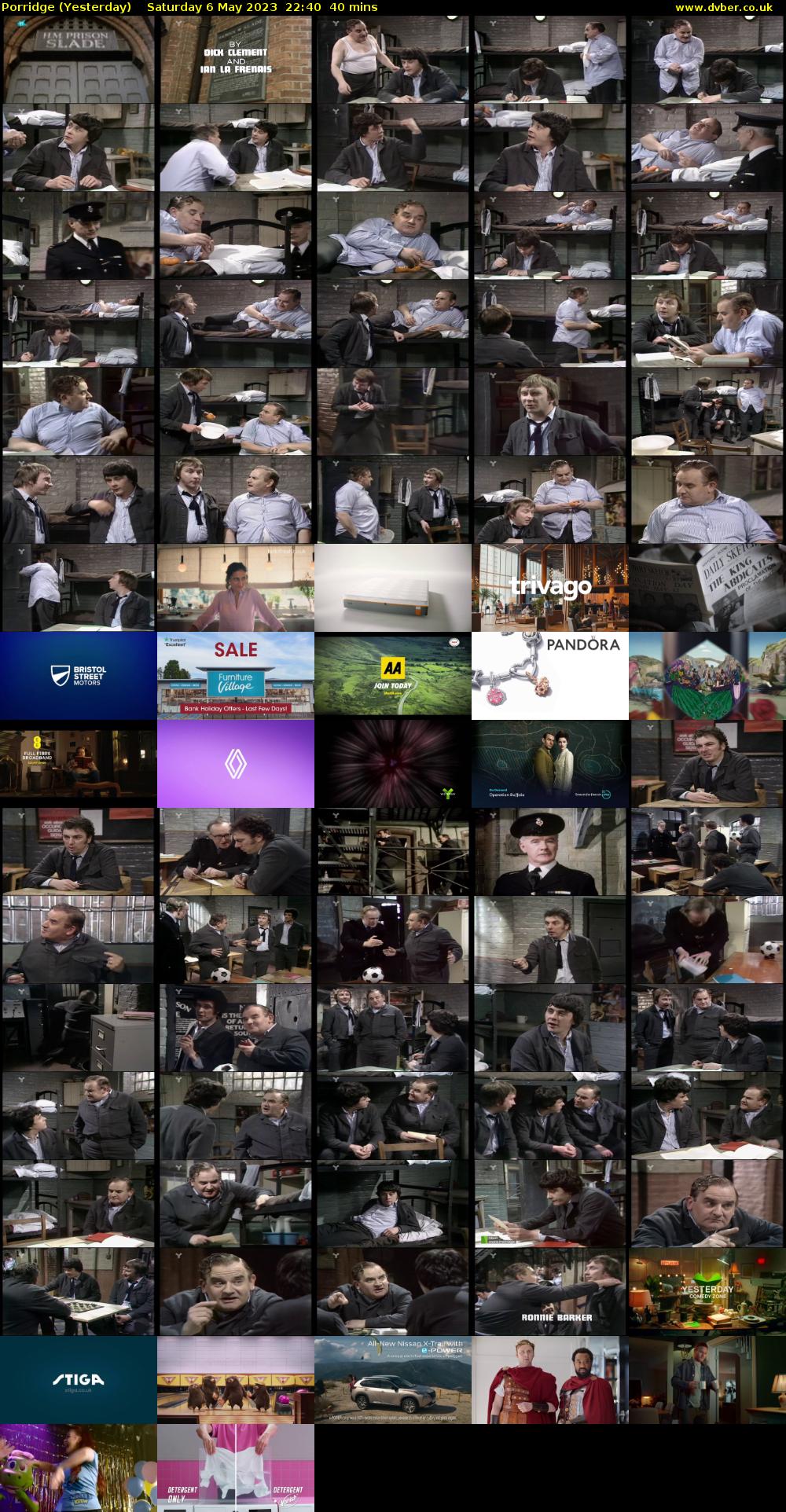 Porridge (Yesterday) Saturday 6 May 2023 22:40 - 23:20