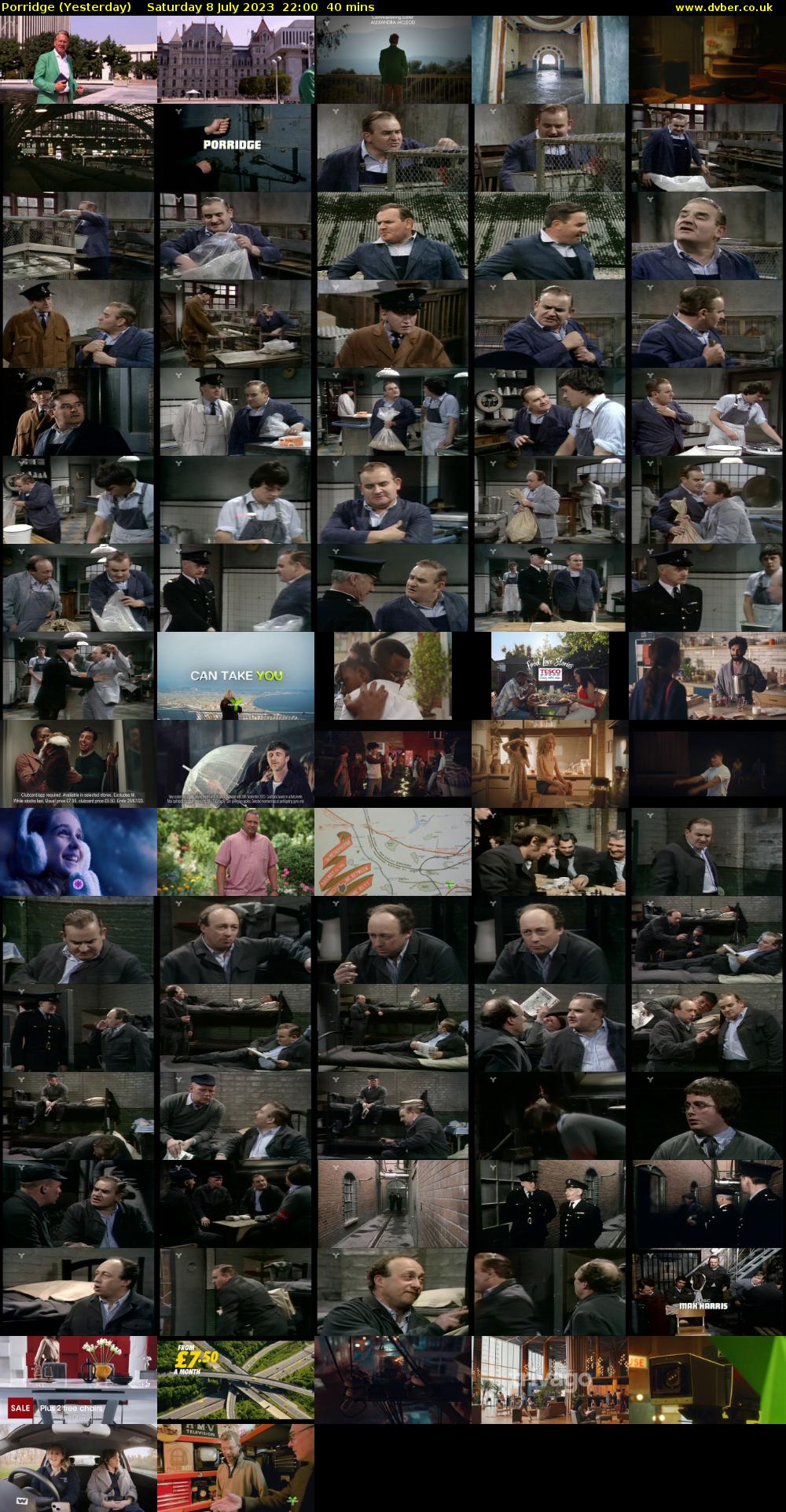 Porridge (Yesterday) Saturday 8 July 2023 22:00 - 22:40