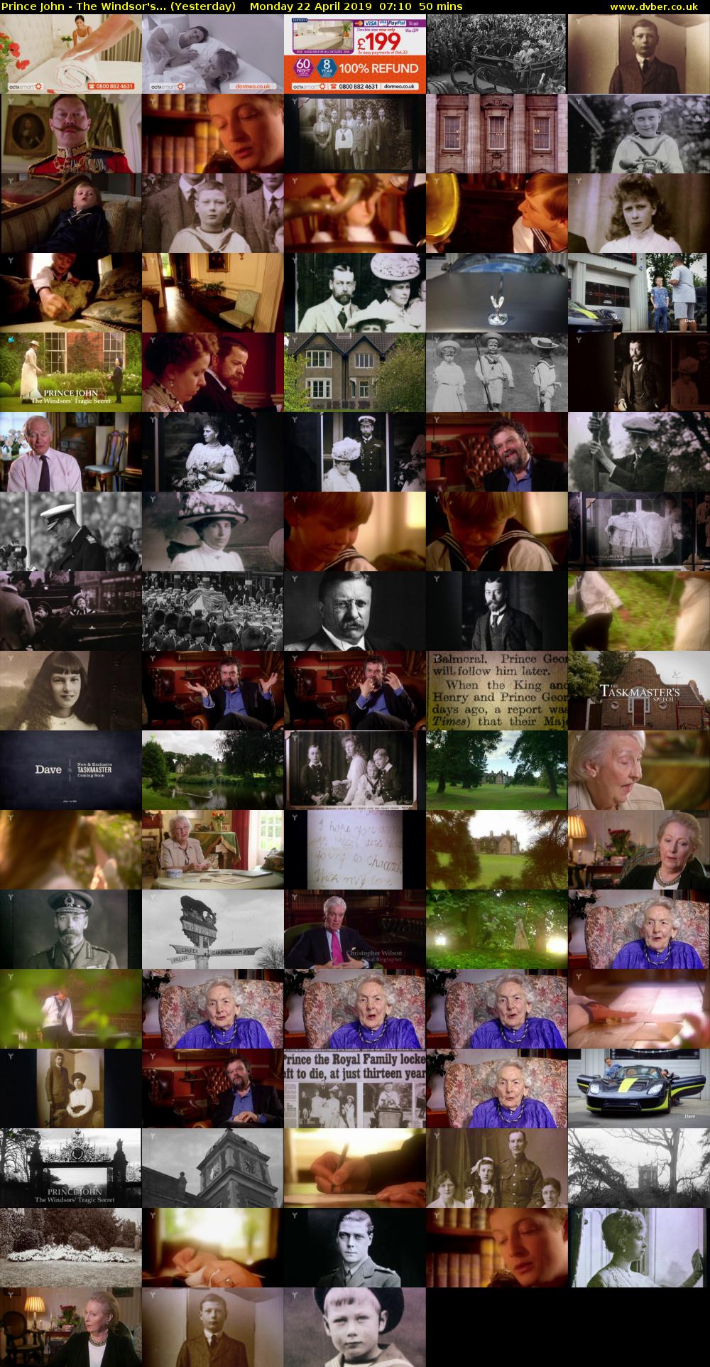 Prince John - The Windsor's... (Yesterday) Monday 22 April 2019 07:10 - 08:00