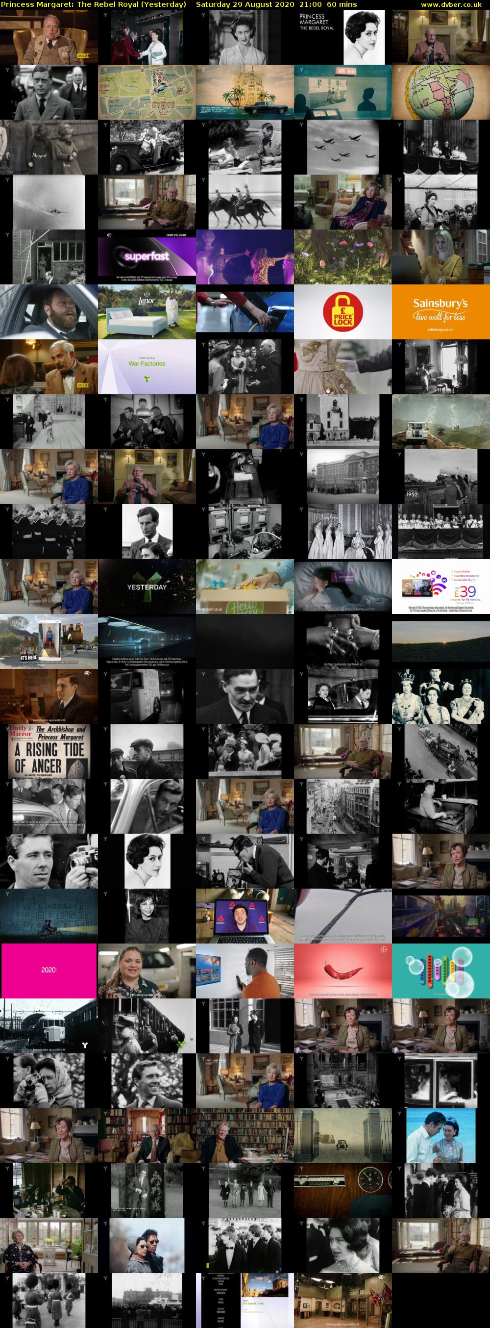 Princess Margaret: The Rebel Royal (Yesterday) Saturday 29 August 2020 21:00 - 22:00