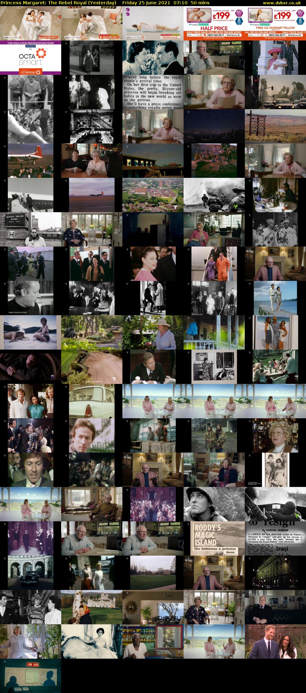 Princess Margaret: The Rebel Royal (Yesterday) Friday 25 June 2021 07:10 - 08:00
