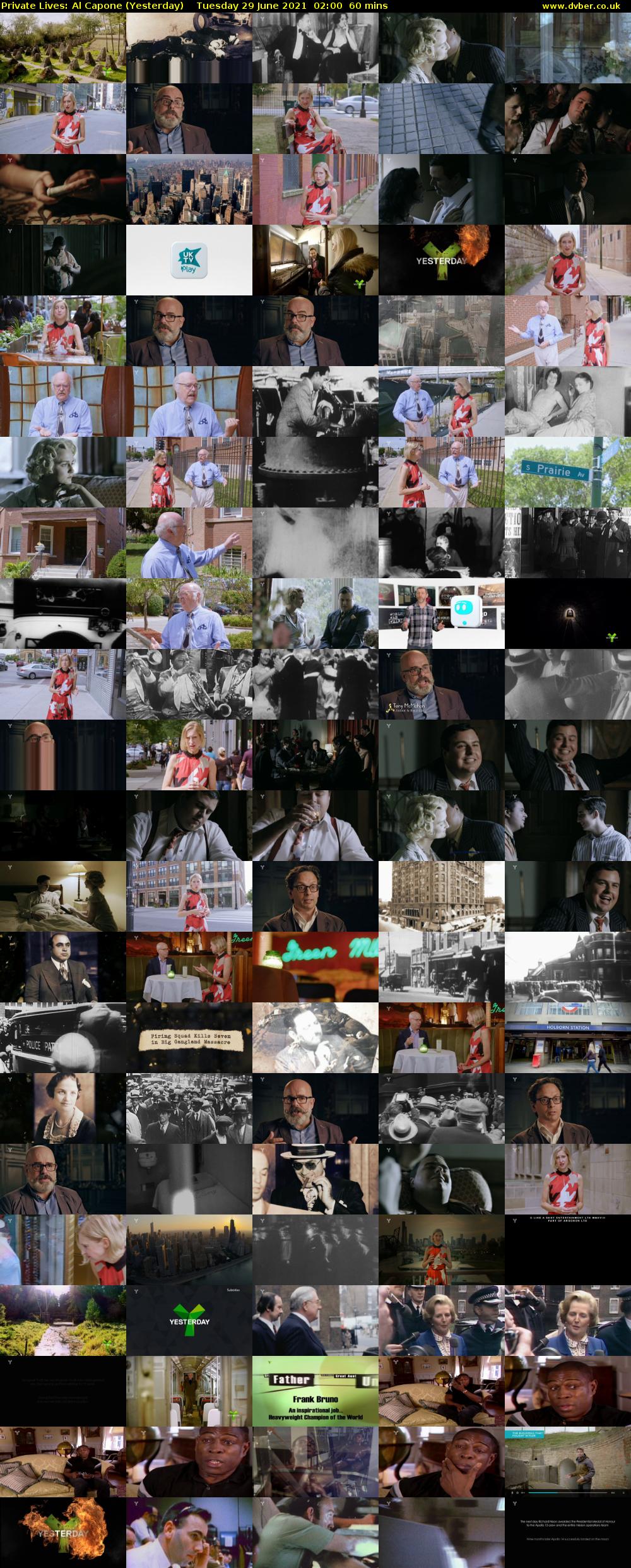 Private Lives: Al Capone (Yesterday) Tuesday 29 June 2021 02:00 - 03:00