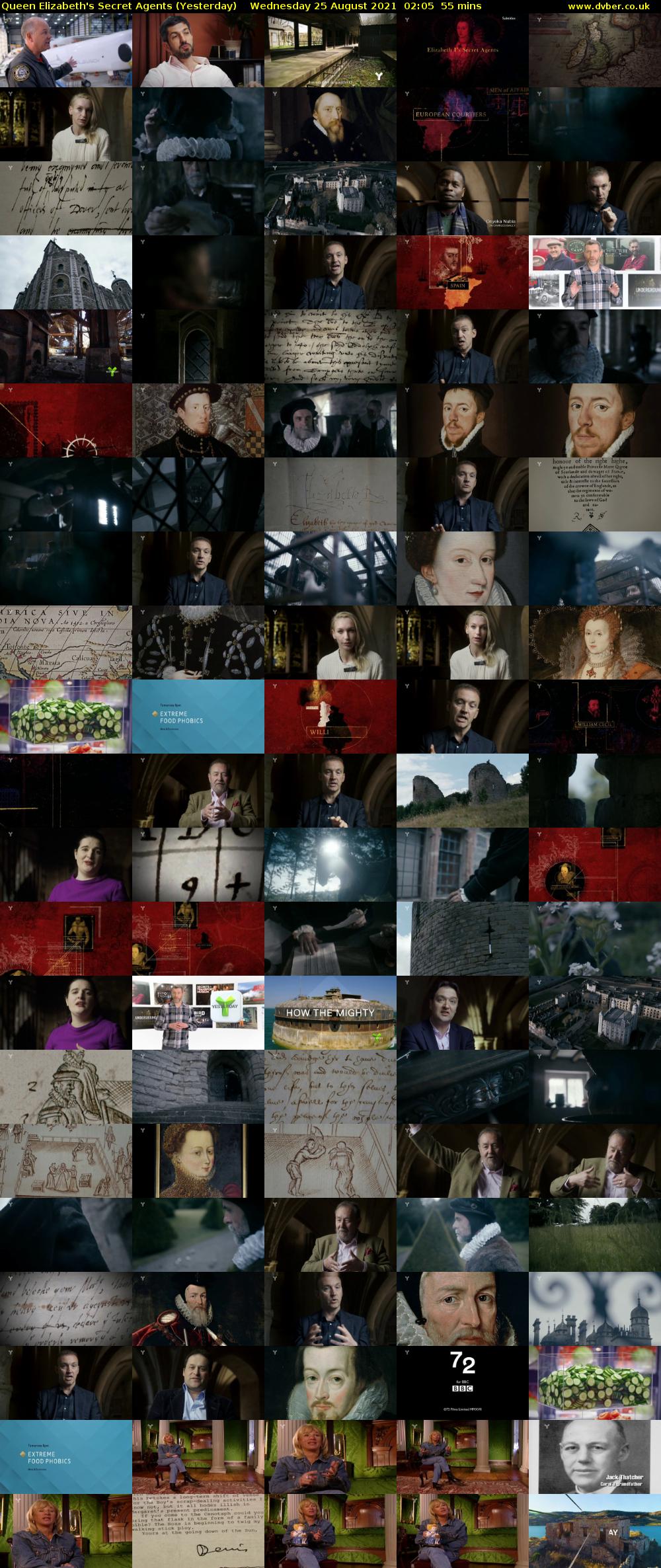 Queen Elizabeth's Secret Agents (Yesterday) Wednesday 25 August 2021 02:05 - 03:00