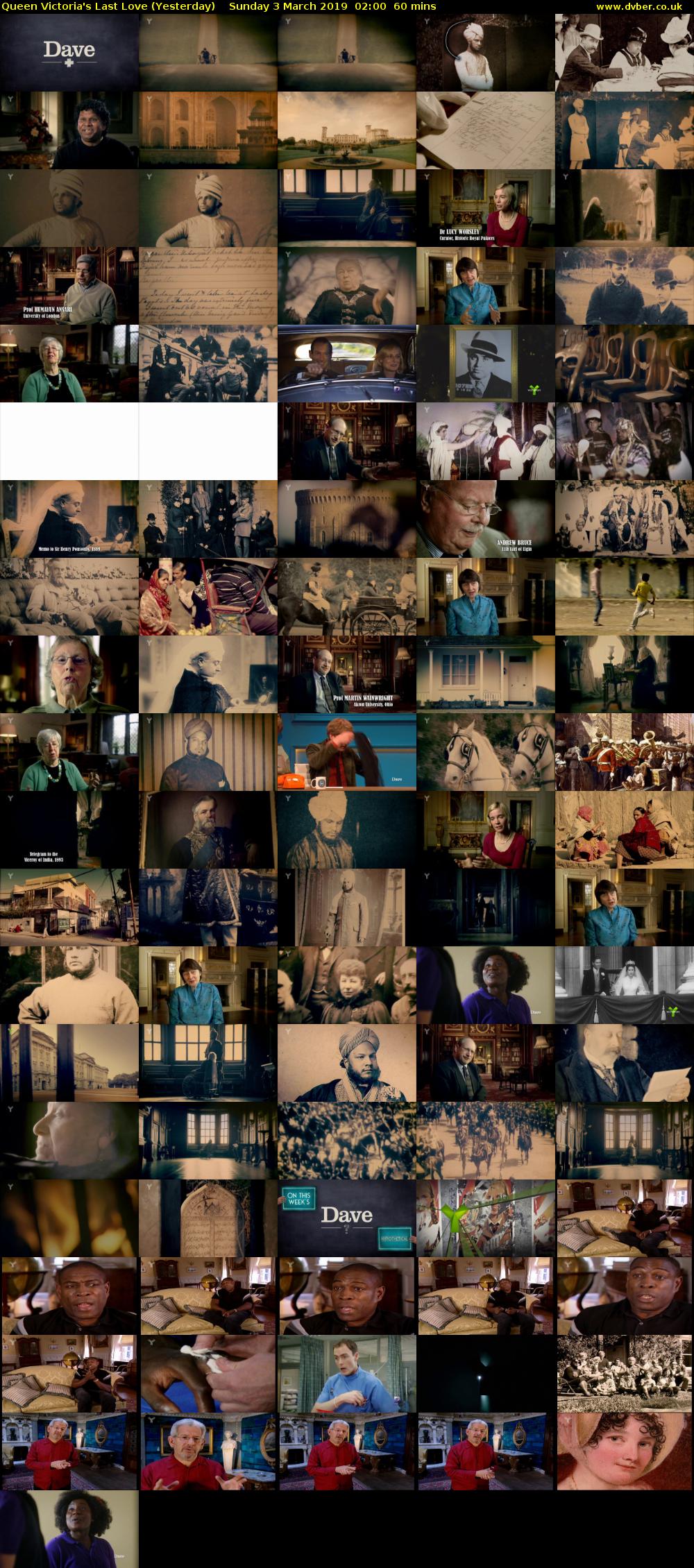 Queen Victoria's Last Love (Yesterday) Sunday 3 March 2019 02:00 - 03:00