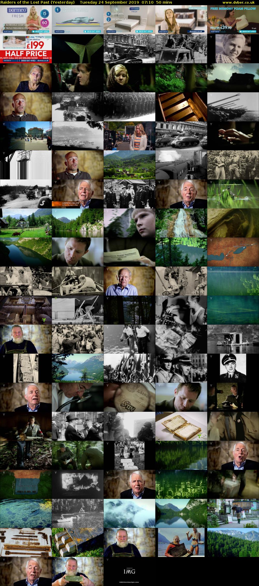 Raiders of the Lost Past (Yesterday) Tuesday 24 September 2019 07:10 - 08:00