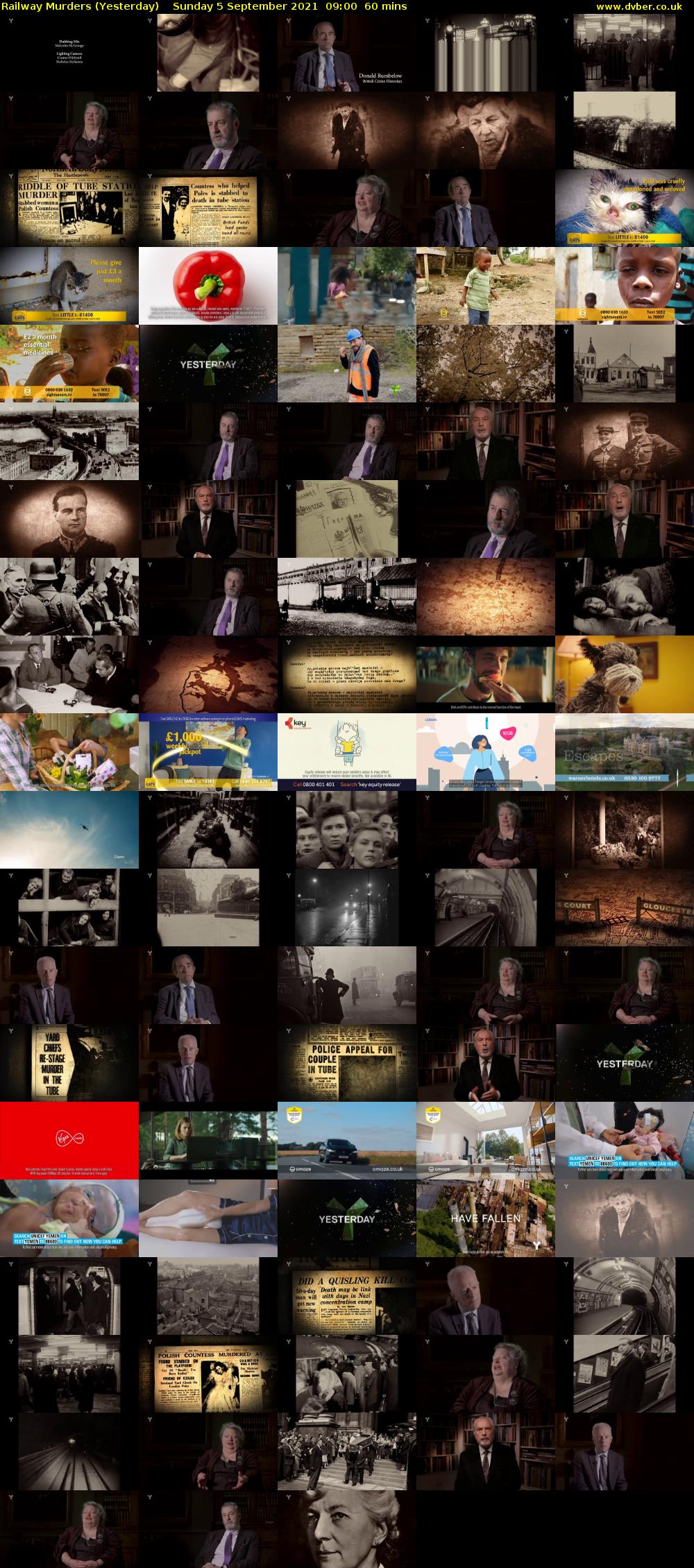 Railway Murders (Yesterday) Sunday 5 September 2021 09:00 - 10:00