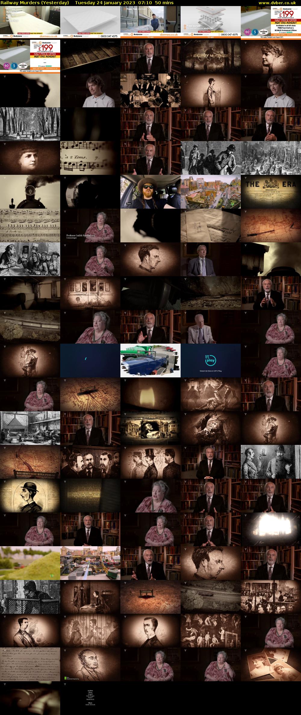 Railway Murders (Yesterday) Tuesday 24 January 2023 07:10 - 08:00
