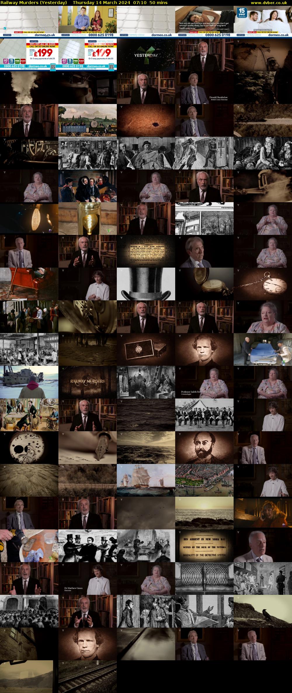 Railway Murders (Yesterday) Thursday 14 March 2024 07:10 - 08:00