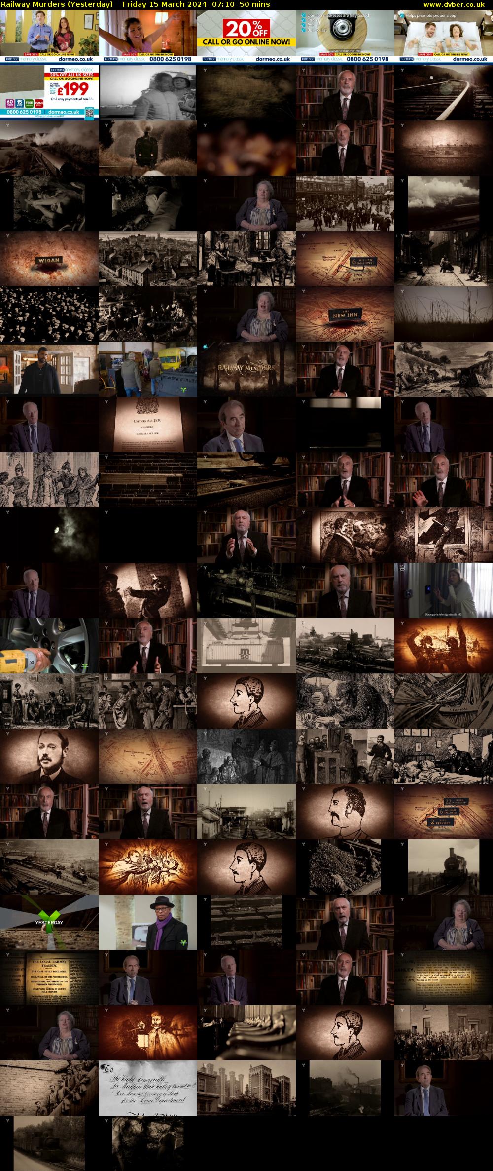 Railway Murders (Yesterday) Friday 15 March 2024 07:10 - 08:00