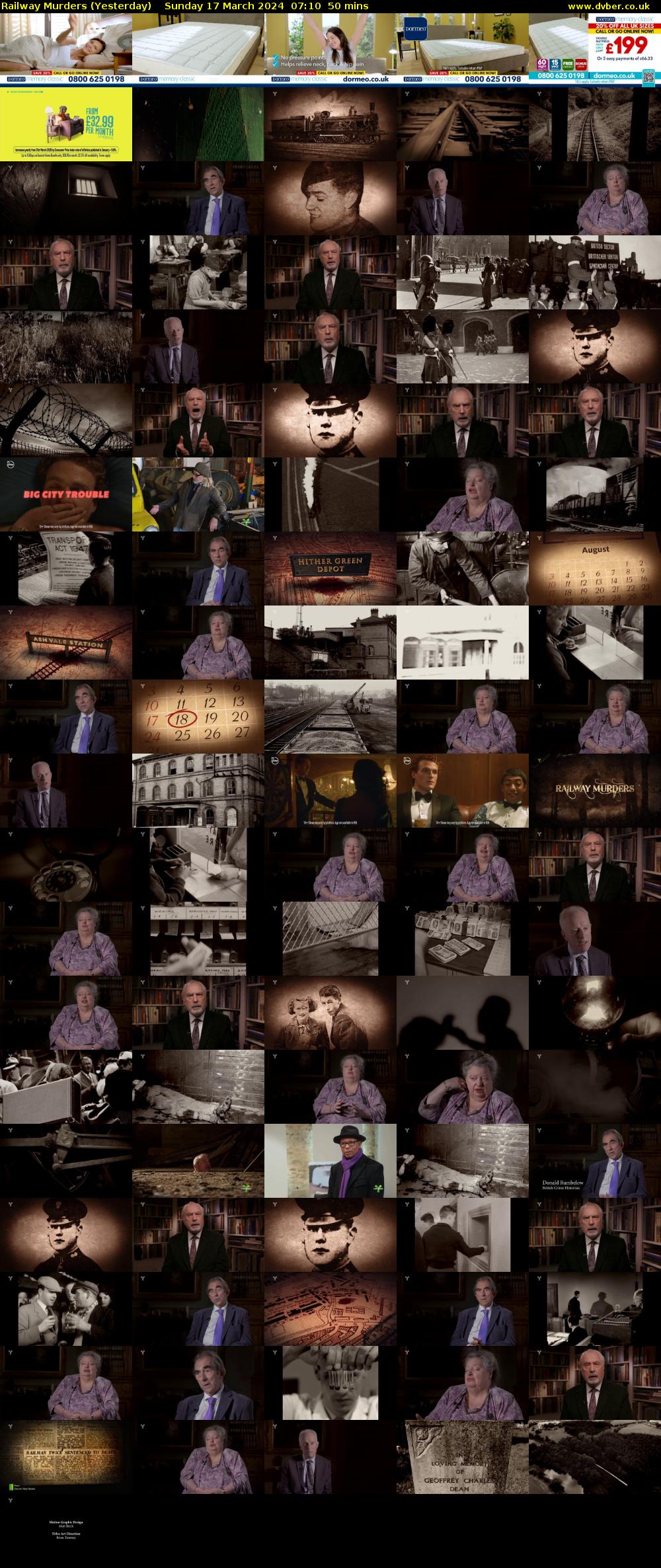 Railway Murders (Yesterday) Sunday 17 March 2024 07:10 - 08:00