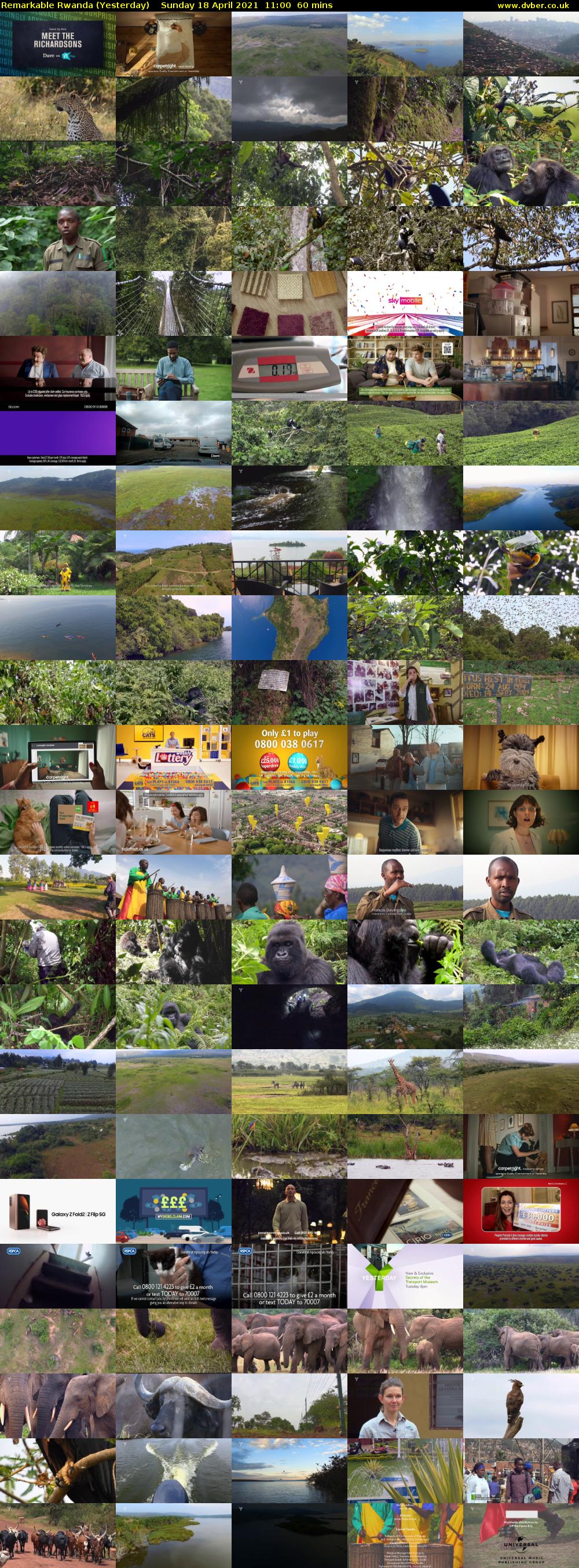 Remarkable Rwanda (Yesterday) Sunday 18 April 2021 11:00 - 12:00