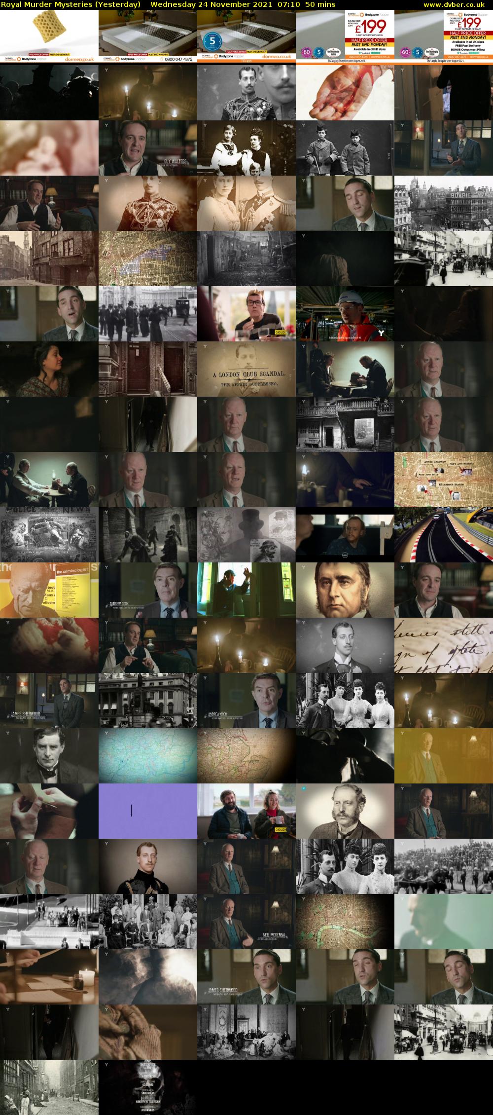 Royal Murder Mysteries (Yesterday) Wednesday 24 November 2021 07:10 - 08:00