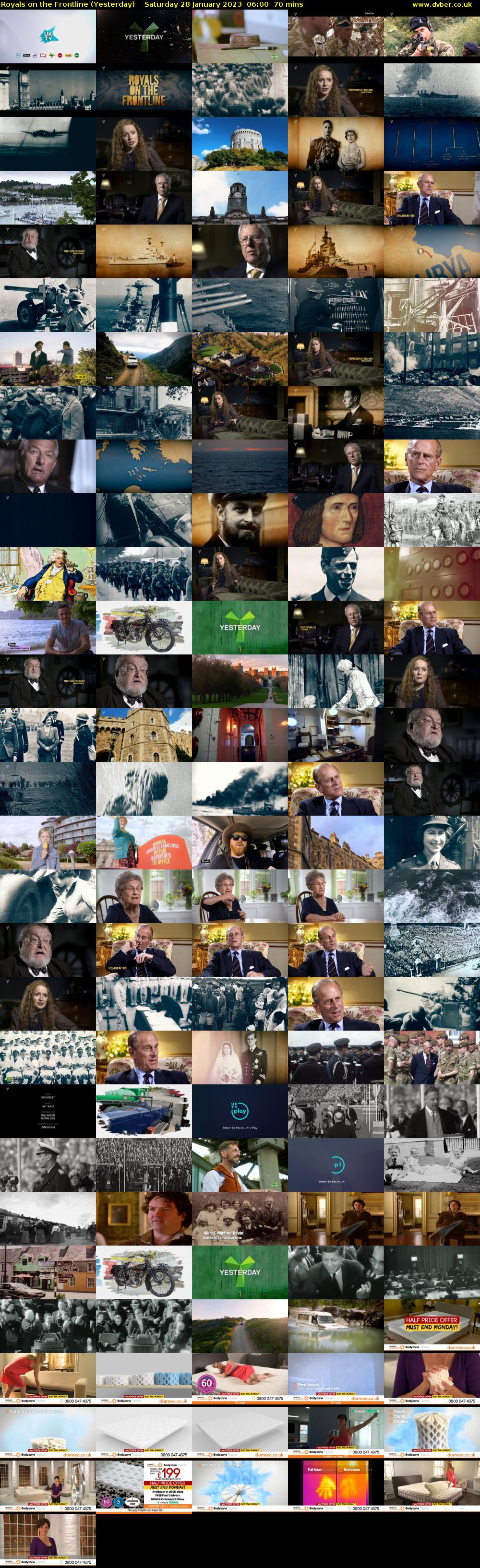 Royals on the Frontline (Yesterday) Saturday 28 January 2023 06:00 - 07:10