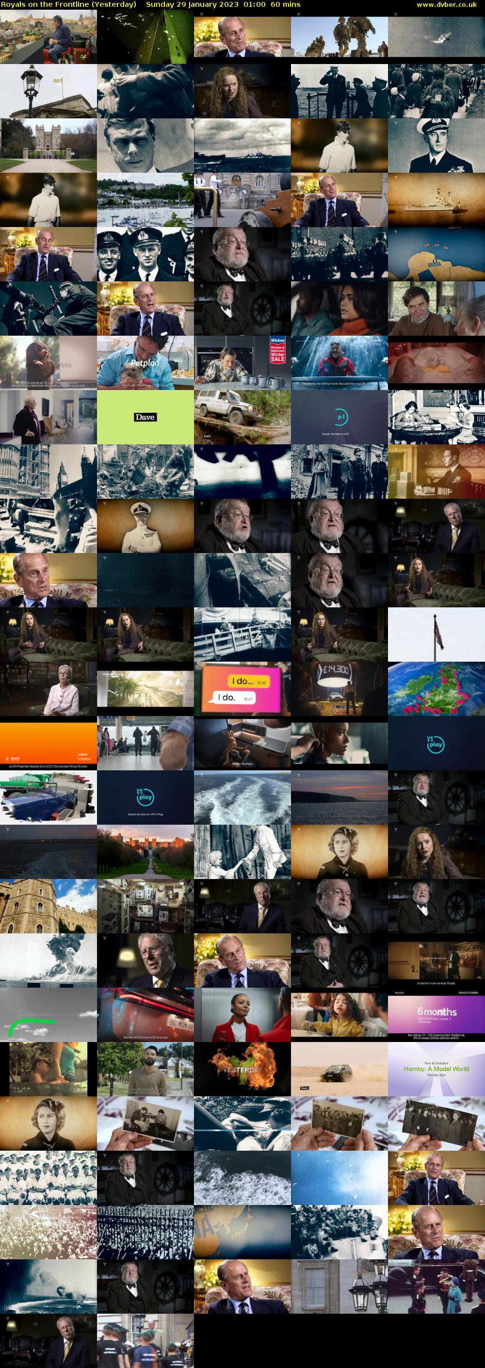 Royals on the Frontline (Yesterday) Sunday 29 January 2023 01:00 - 02:00