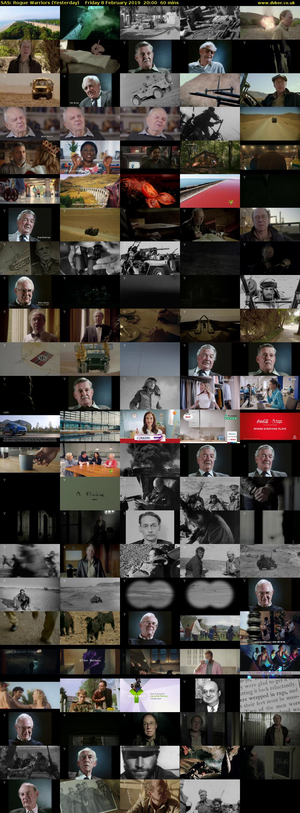SAS: Rogue Warriors (Yesterday) Friday 8 February 2019 20:00 - 21:00