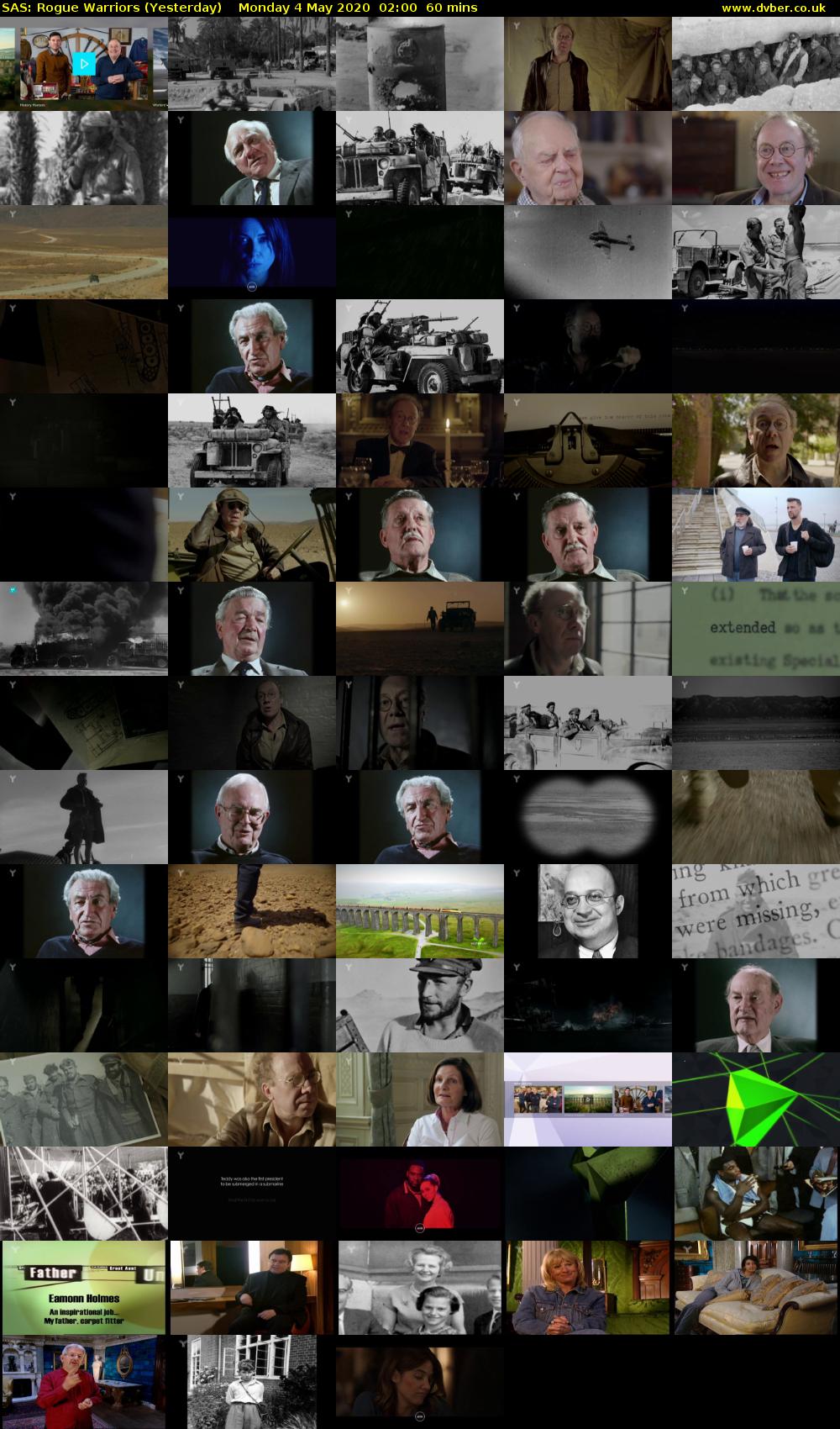 SAS: Rogue Warriors (Yesterday) Monday 4 May 2020 02:00 - 03:00