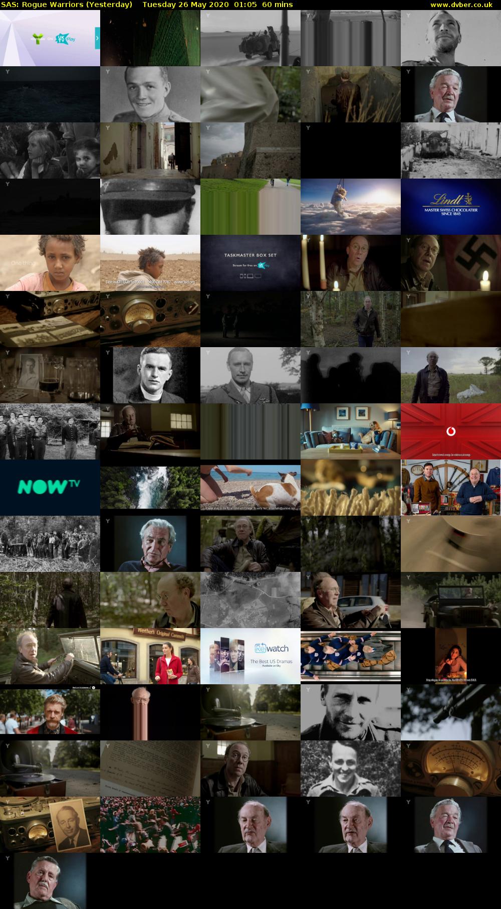 SAS: Rogue Warriors (Yesterday) Tuesday 26 May 2020 01:05 - 02:05