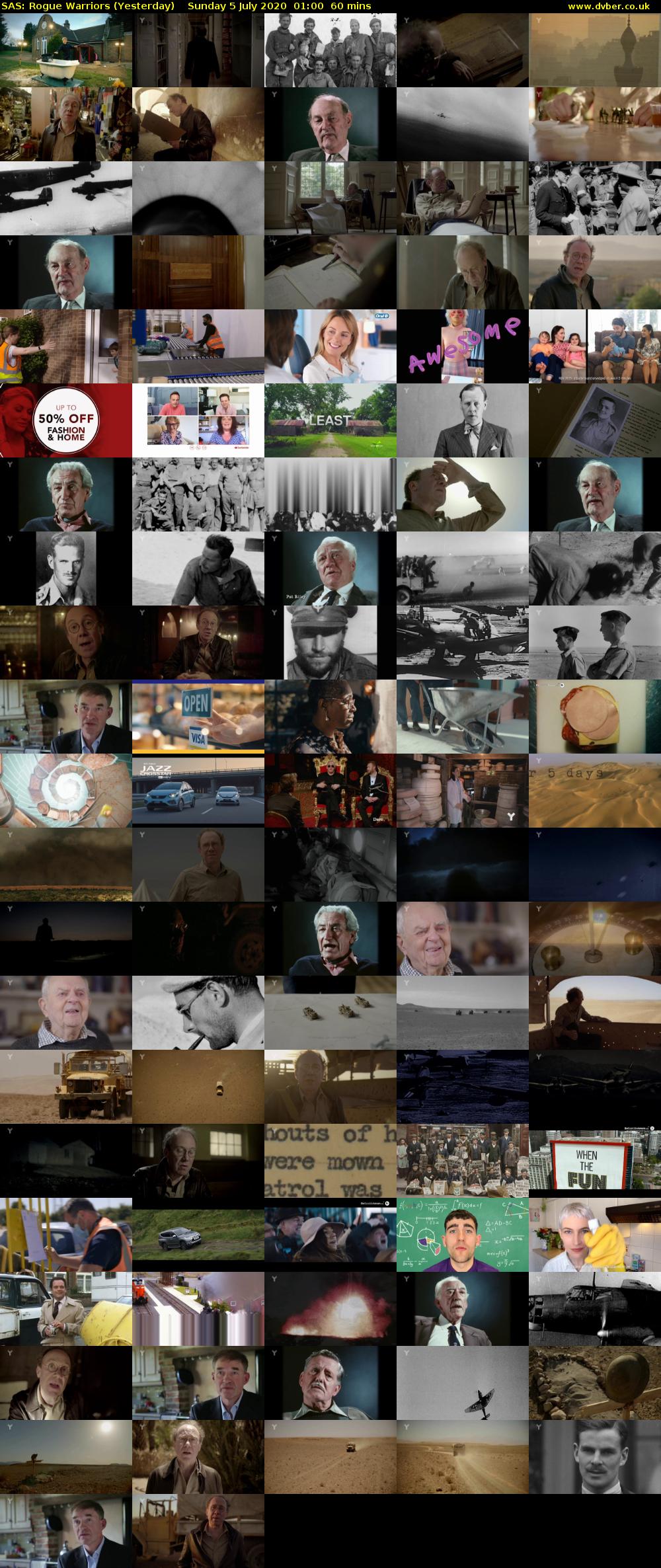 SAS: Rogue Warriors (Yesterday) Sunday 5 July 2020 01:00 - 02:00