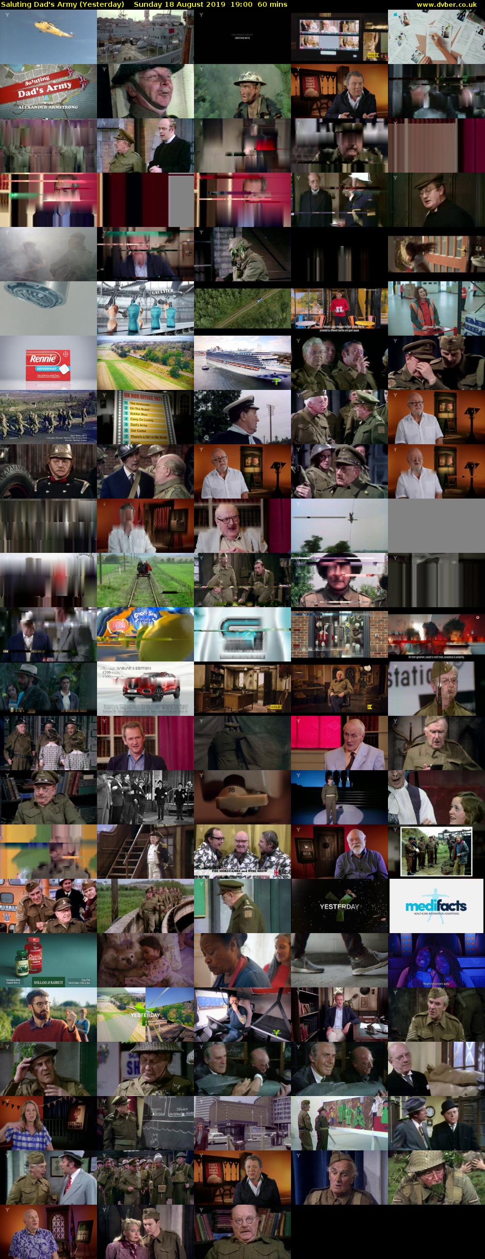 Saluting Dad's Army (Yesterday) Sunday 18 August 2019 19:00 - 20:00