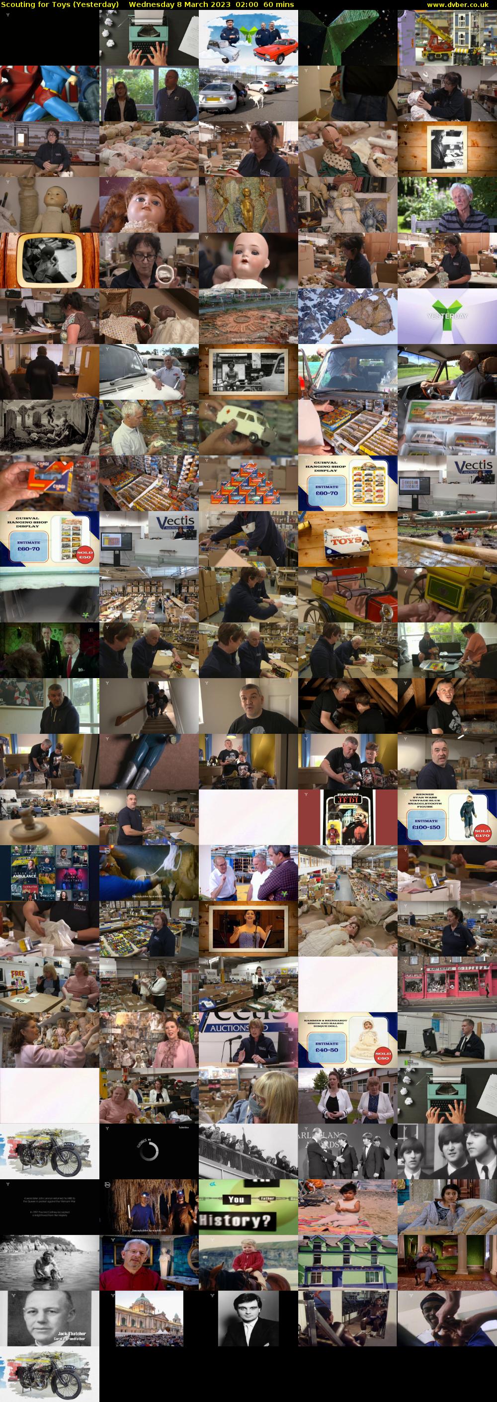 Scouting for Toys (Yesterday) Wednesday 8 March 2023 02:00 - 03:00
