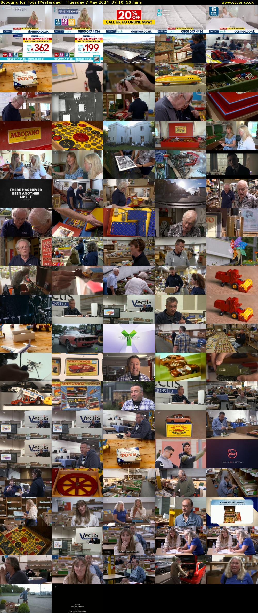 Scouting for Toys (Yesterday) Tuesday 7 May 2024 07:10 - 08:00