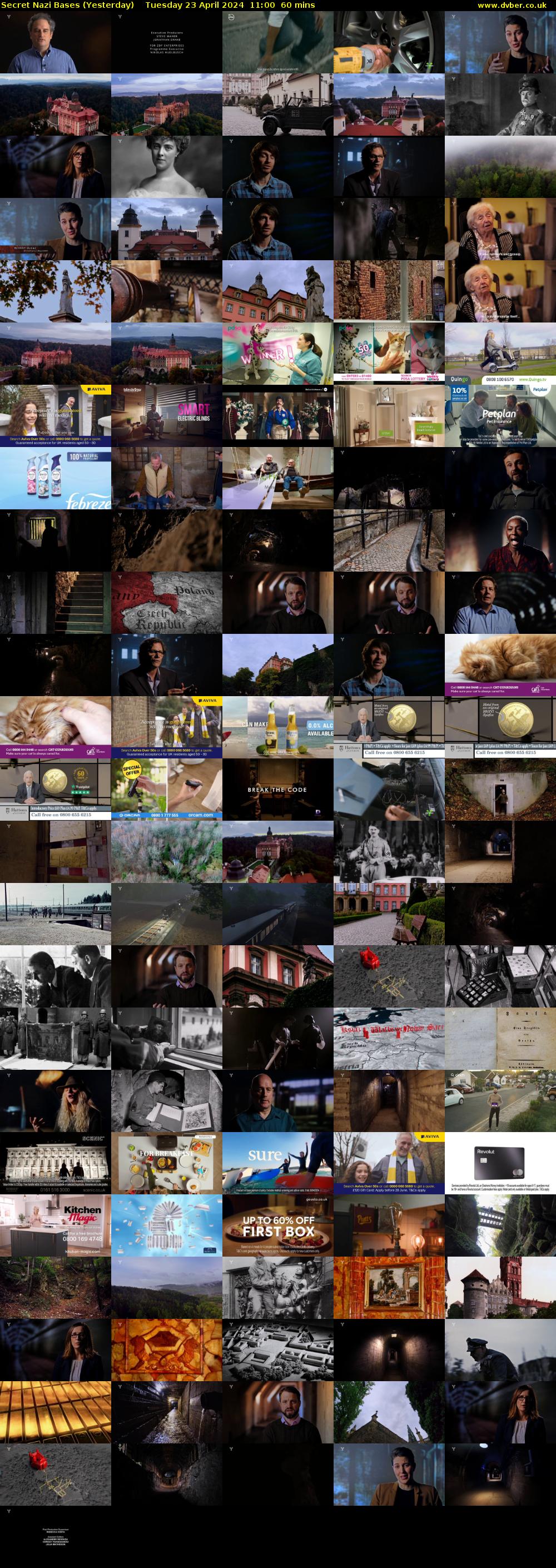 Secret Nazi Bases (Yesterday) Tuesday 23 April 2024 11:00 - 12:00