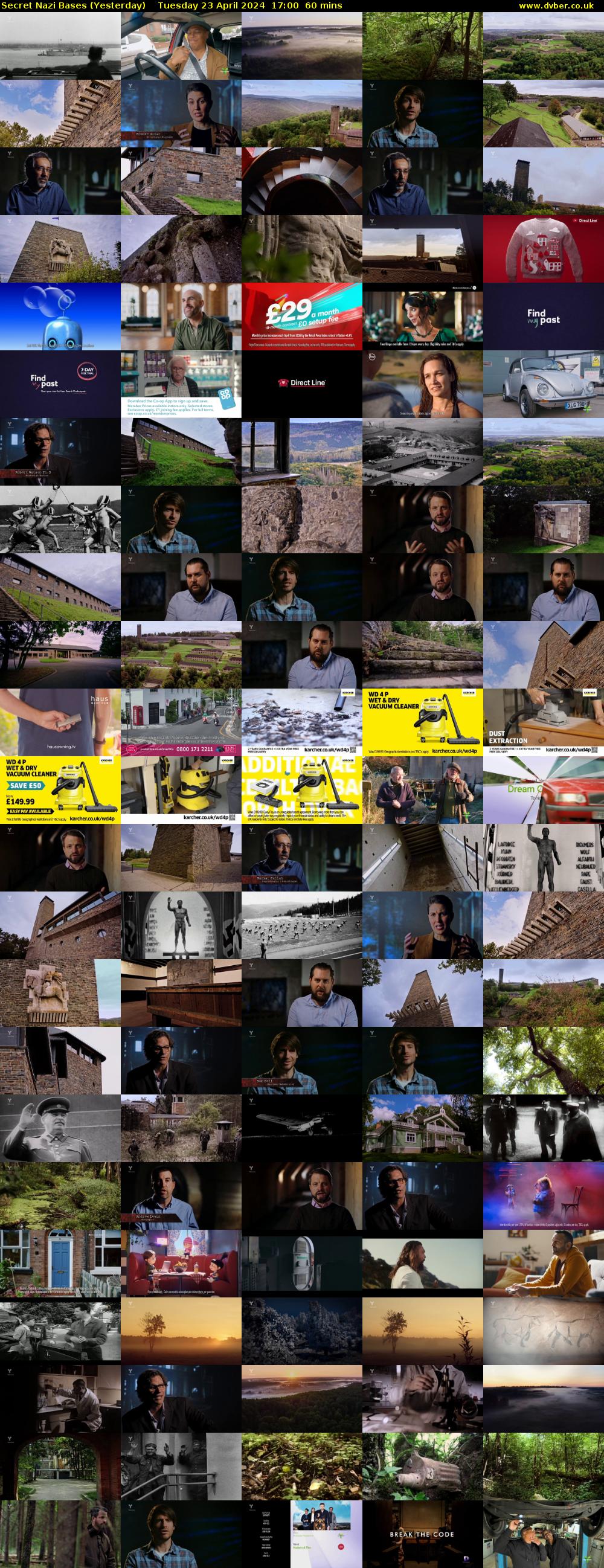 Secret Nazi Bases (Yesterday) Tuesday 23 April 2024 17:00 - 18:00