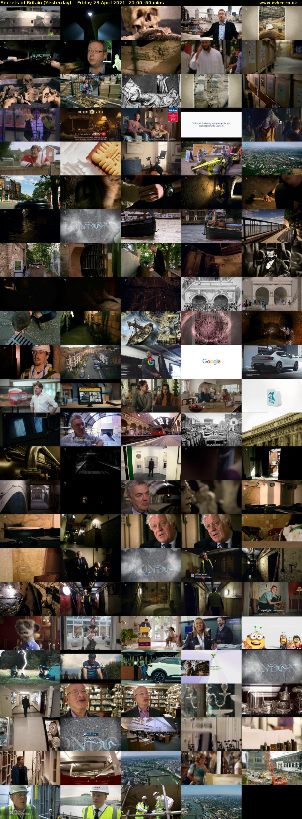 Secrets of Britain (Yesterday) Friday 23 April 2021 20:00 - 21:00