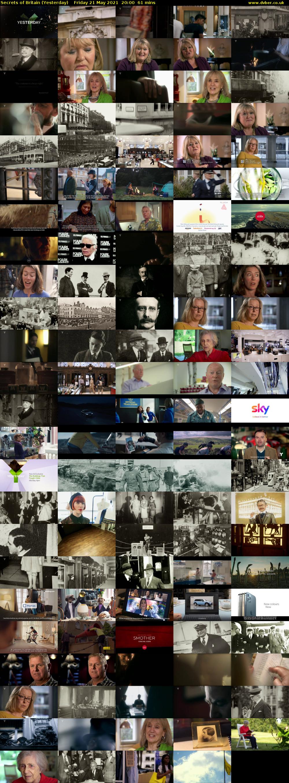 Secrets of Britain (Yesterday) Friday 21 May 2021 20:00 - 21:01