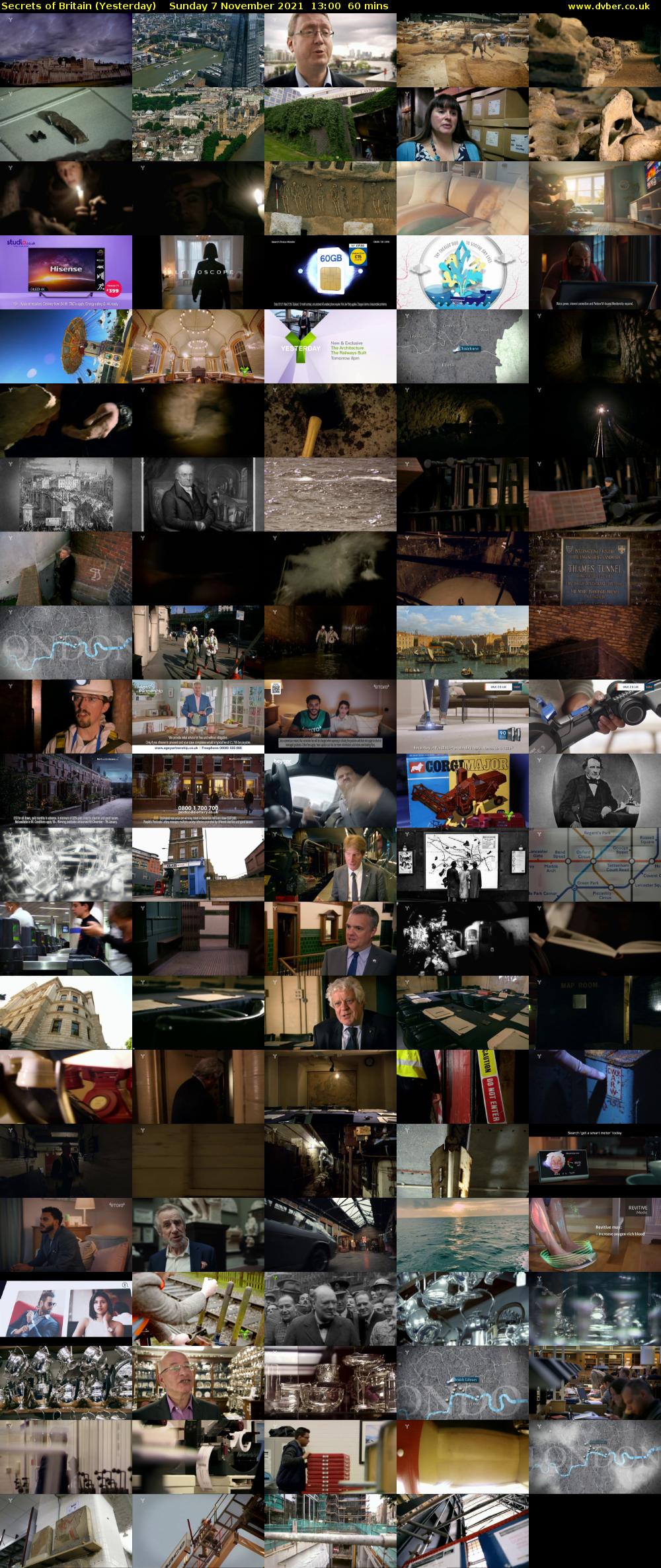 Secrets of Britain (Yesterday) Sunday 7 November 2021 13:00 - 14:00
