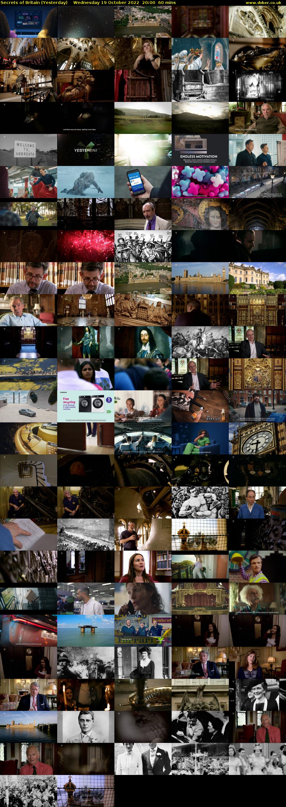Secrets of Britain (Yesterday) Wednesday 19 October 2022 20:00 - 21:00