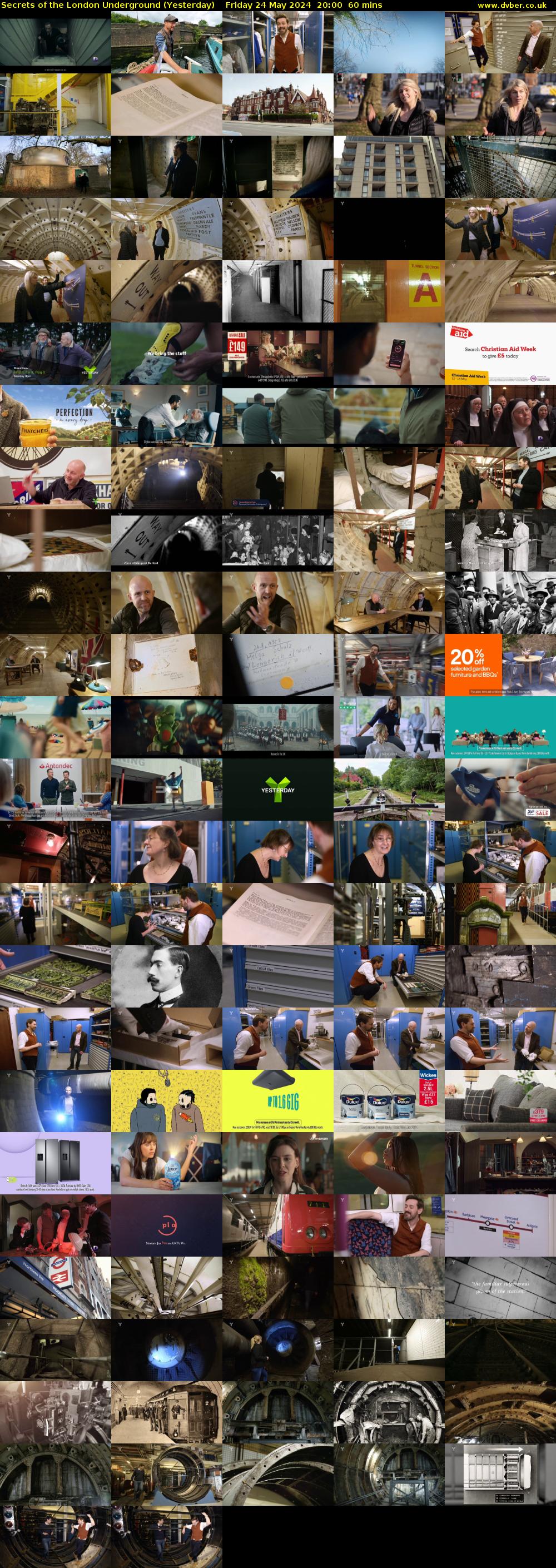 Secrets of the London Underground (Yesterday) Friday 24 May 2024 20:00 - 21:00