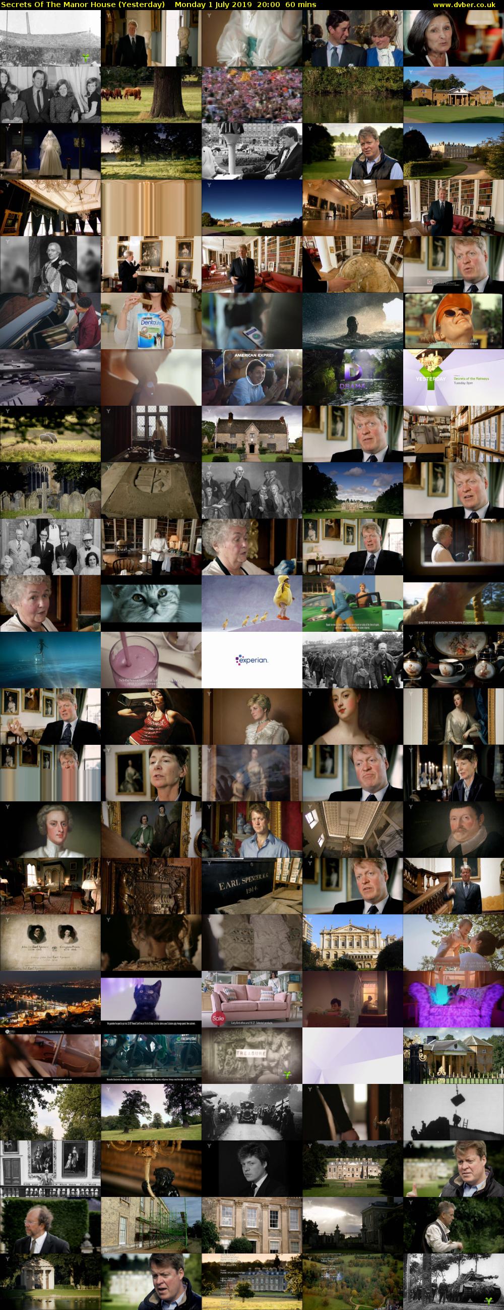 Secrets of the Manor House (Yesterday) Monday 1 July 2019 20:00 - 21:00