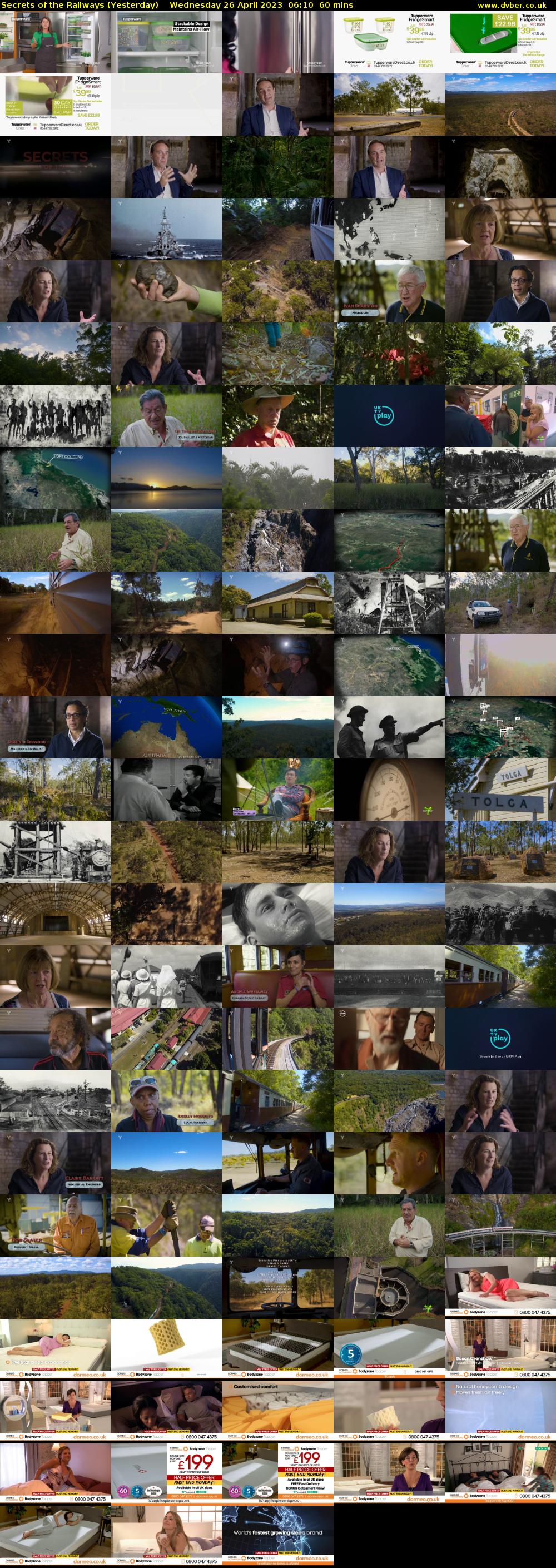 Secrets of the Railways (Yesterday) Wednesday 26 April 2023 06:10 - 07:10
