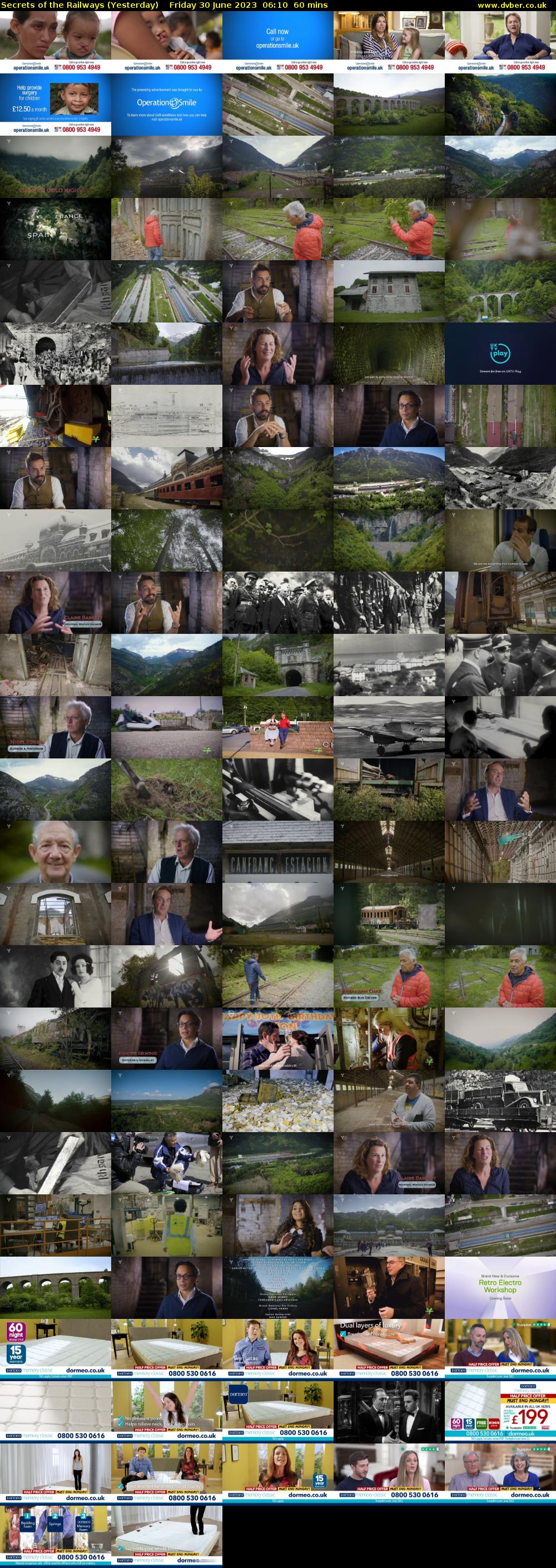 Secrets of the Railways (Yesterday) Friday 30 June 2023 06:10 - 07:10