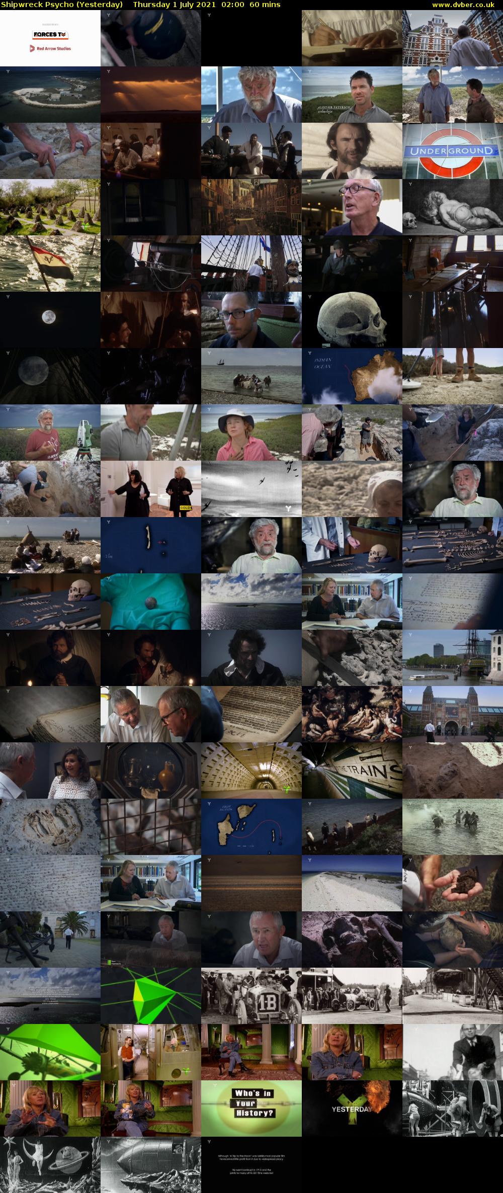 Shipwreck Psycho (Yesterday) Thursday 1 July 2021 02:00 - 03:00
