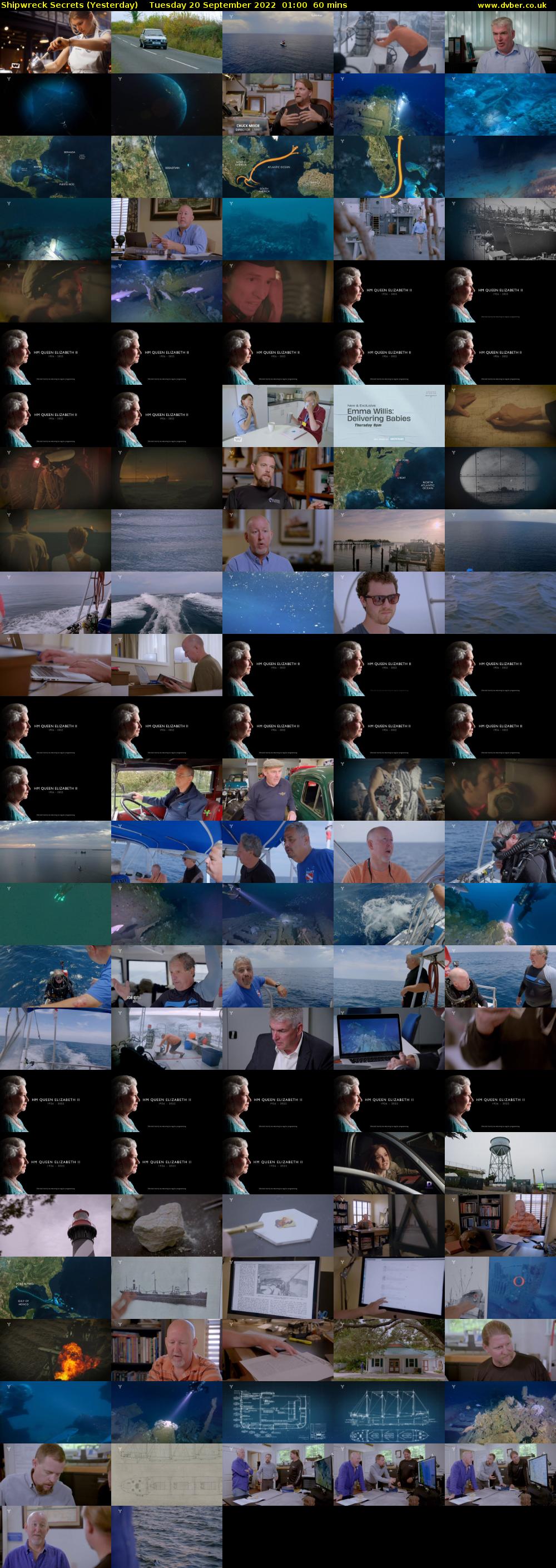 Shipwreck Secrets (Yesterday) Tuesday 20 September 2022 01:00 - 02:00