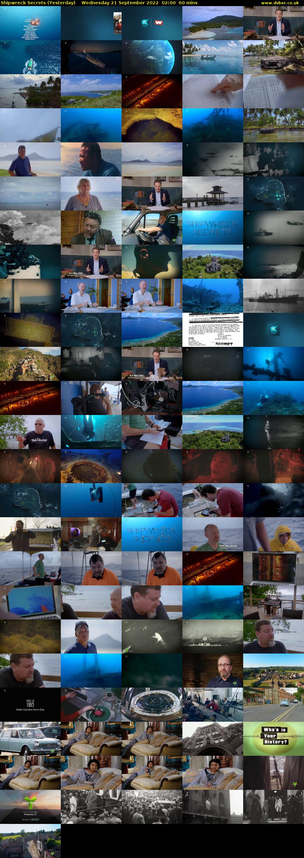 Shipwreck Secrets (Yesterday) Wednesday 21 September 2022 02:00 - 03:00